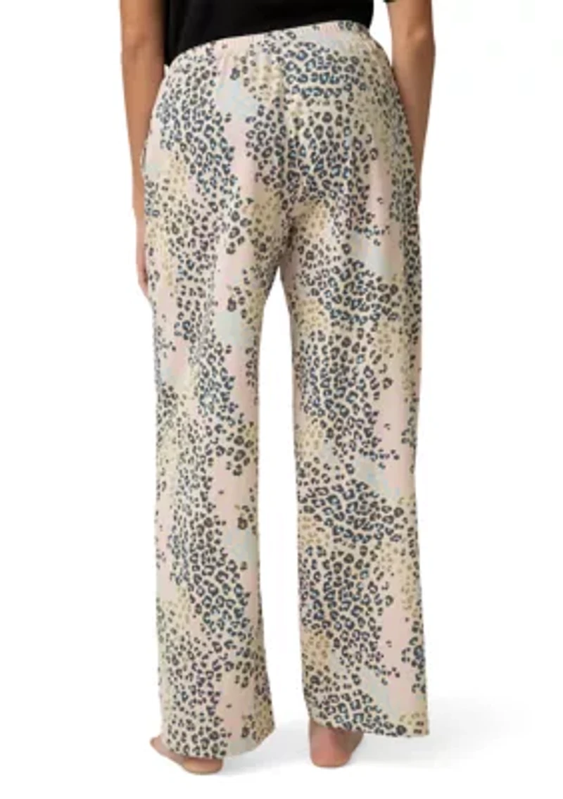 Women's Lazy Leopard Pajama Pants