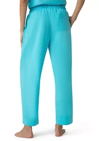 Women's Poplin Pants