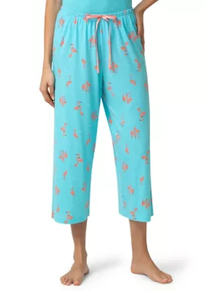 Flamingo Bay Pajama Capri Pants