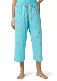 Flamingo Bay Pajama Capri Pants