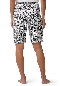 Little Leopard Bermuda Pajama Shorts