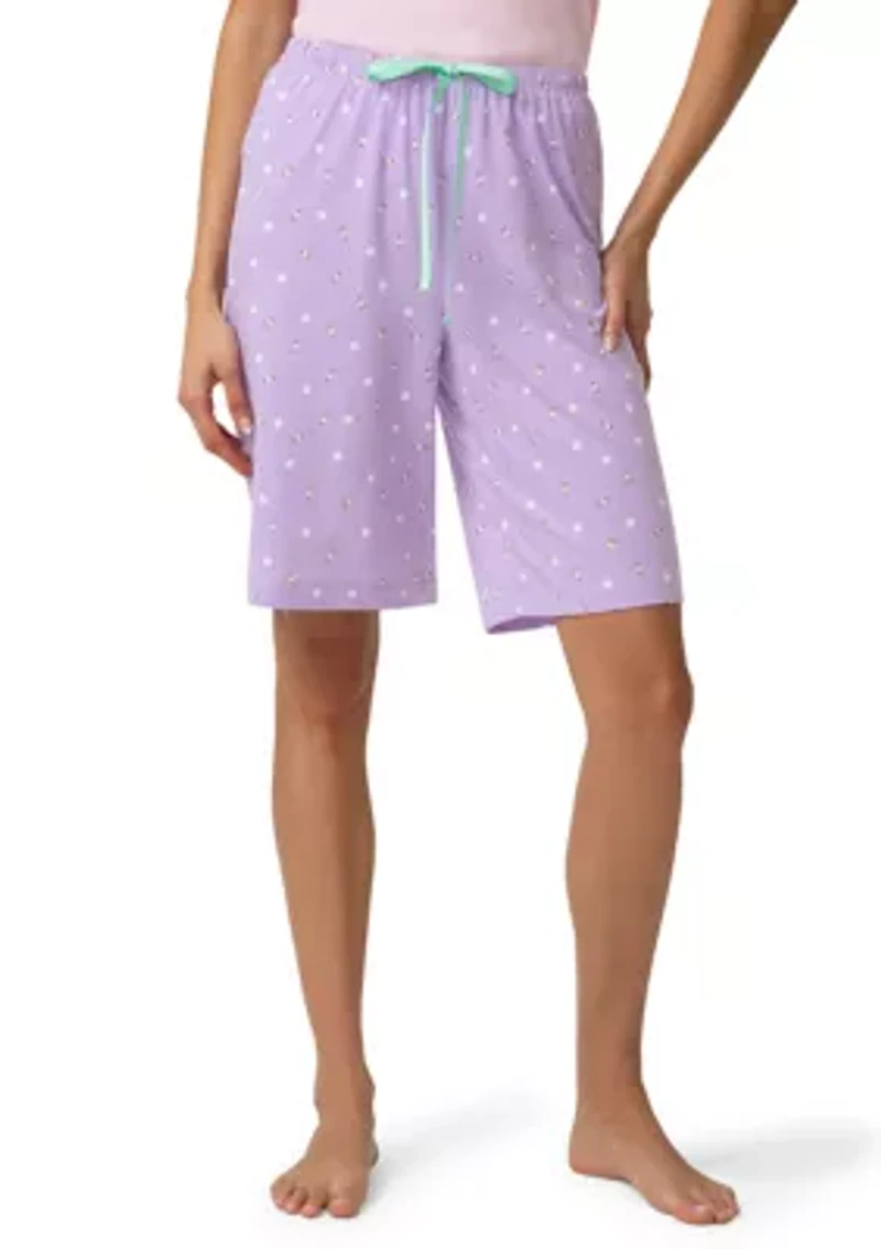 Birdies After Brunch Pajama Bermuda Shorts