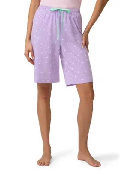 Birdies After Brunch Pajama Bermuda Shorts