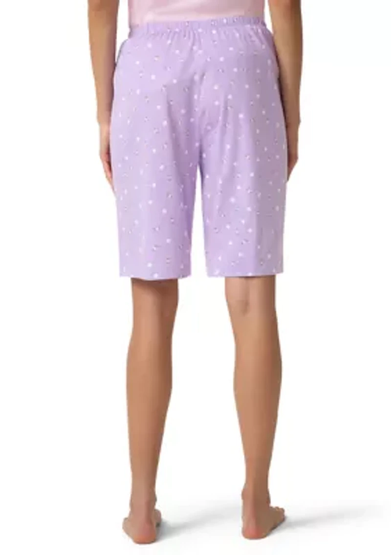Birdies After Brunch Pajama Bermuda Shorts
