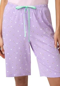 Birdies After Brunch Pajama Bermuda Shorts