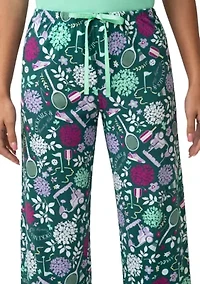 All Things Floral Pajama Capri Pants