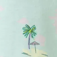 Calm Under Palms Pajama Bermuda Shorts