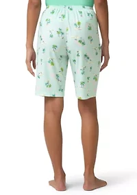 Calm Under Palms Pajama Bermuda Shorts