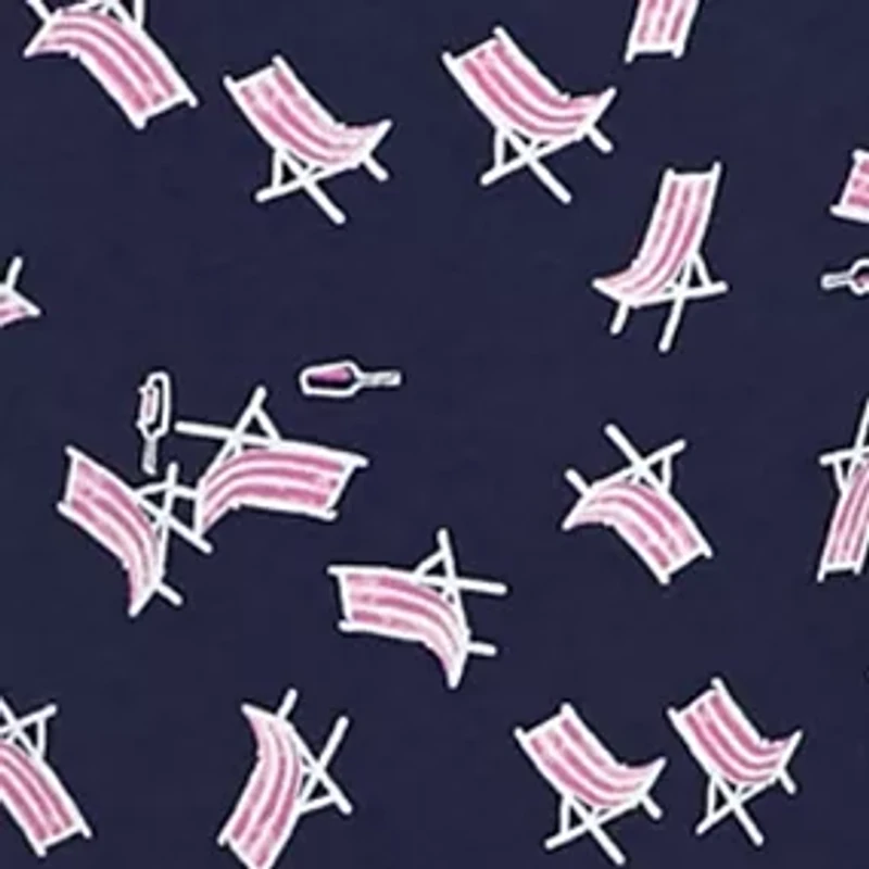 Plus Sleepwell Printed Knit Capri Pajama Pants with Temperature Regulating Technology