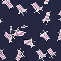 Plus Sleepwell Printed Knit Capri Pajama Pants with Temperature Regulating Technology