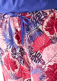 Plus Printed Pajama Pants