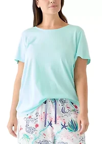 Plus Short Sleeve Sleep T-Shirt