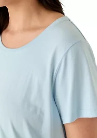Plus Short Sleeve Sleep T-Shirt