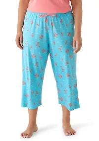 Women's Flamingo Bay Capri Pajama Pants