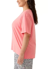 Women's Short Sleeve Boxy Shirt