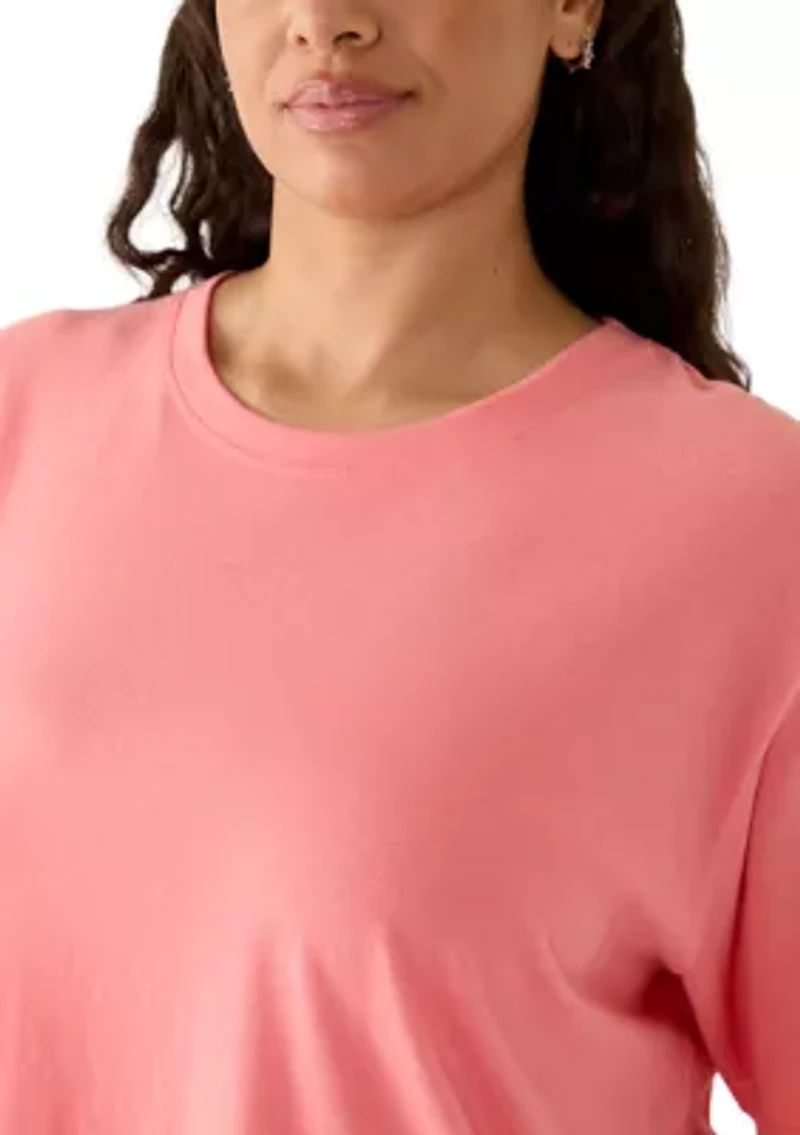 Women's Short Sleeve Boxy Shirt