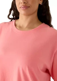 Women's Short Sleeve Boxy Shirt