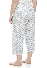 Icy Margarita Capri Pants