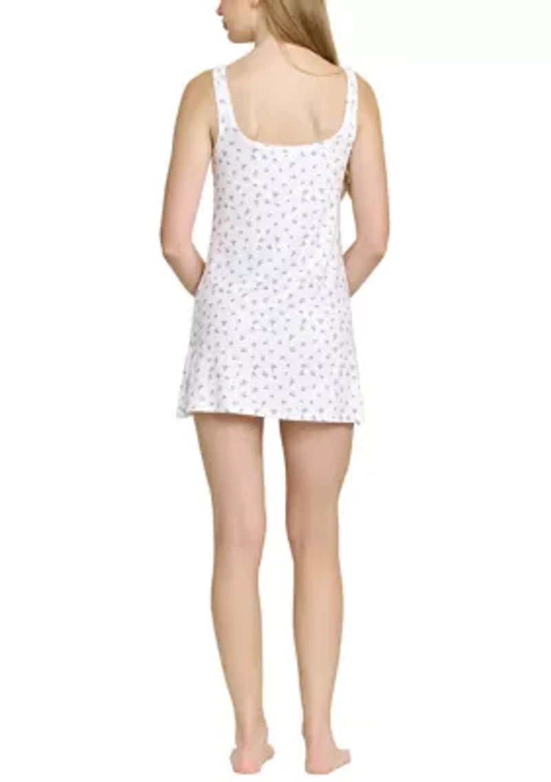 Blissful Pointelle Chemise Nightgown