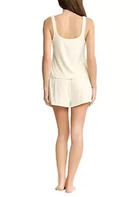 Women's Blissful Tank Shortie Set