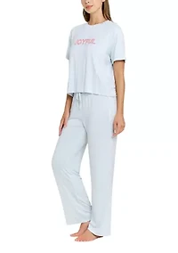 All American Jersey Tee Pant Set