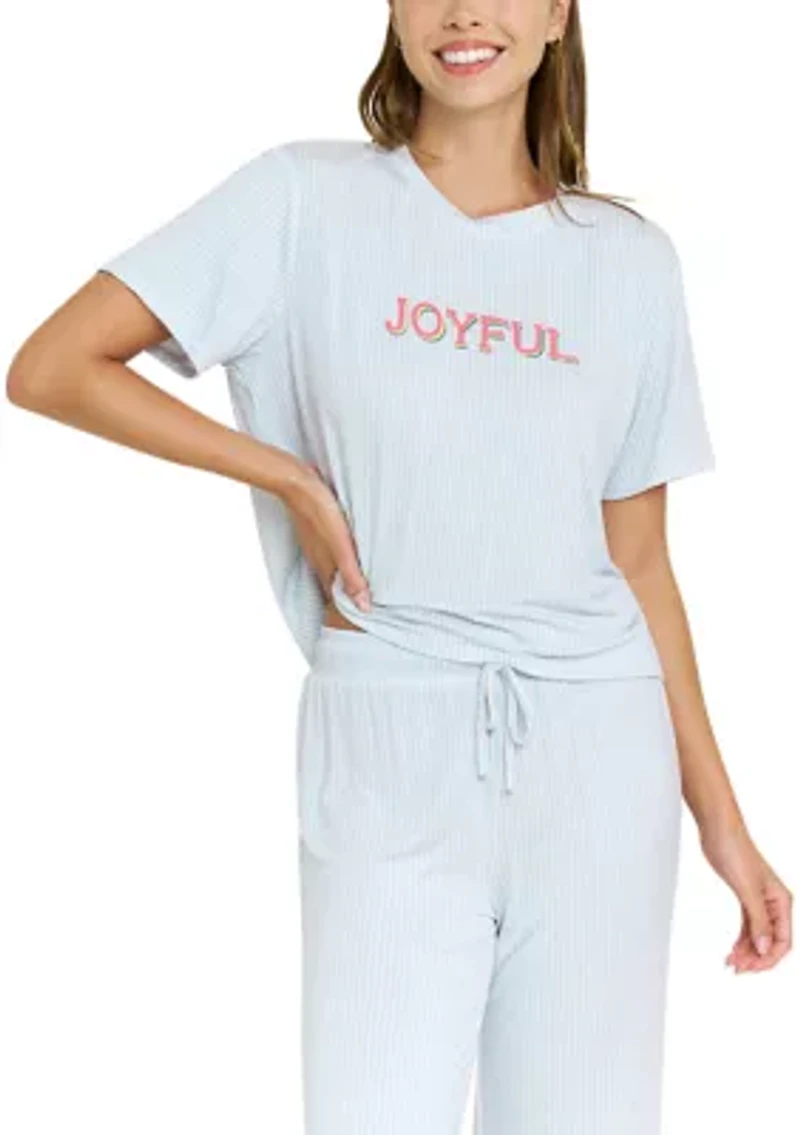 All American Jersey Tee Pant Set