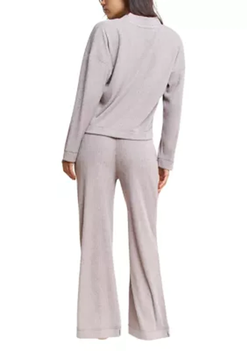 Cozy Up Brushed Rib Cardigan Set