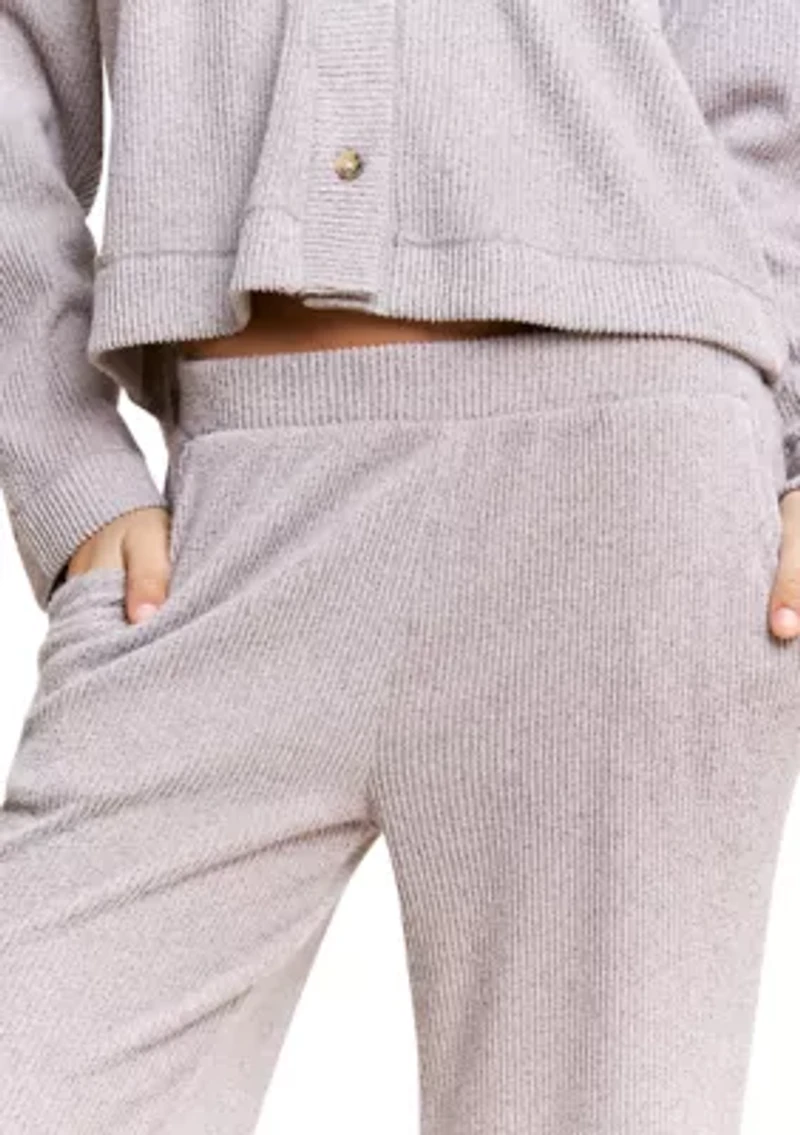 Cozy Up Brushed Rib Cardigan Set