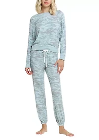 Star Seeker Brushed Jersey Long Set