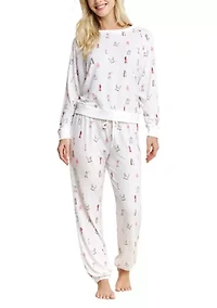 Star Seeker Brushed Jersey Long Set