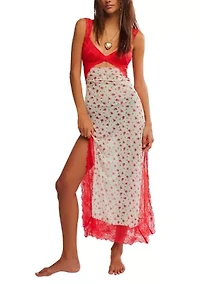 Suddenly Fine Maxi Slip Dress