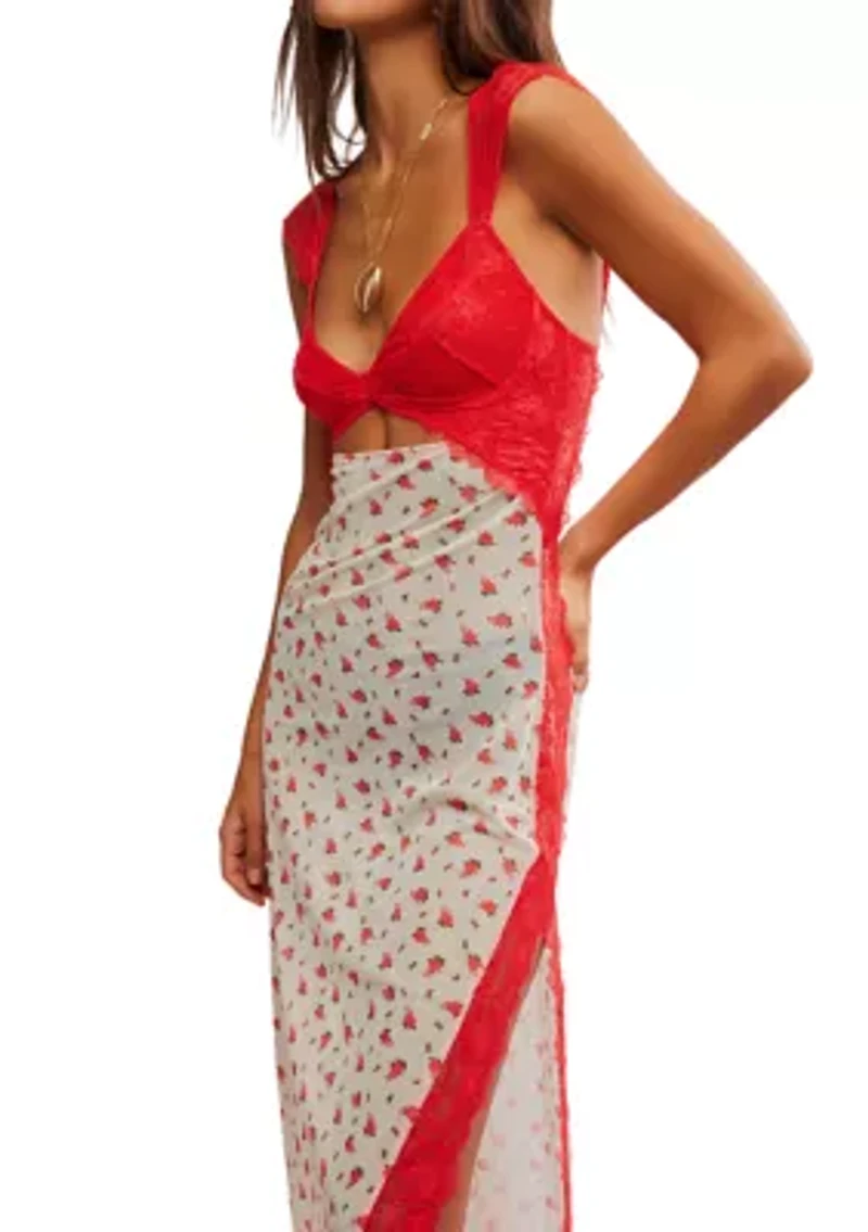 Suddenly Fine Maxi Slip Dress