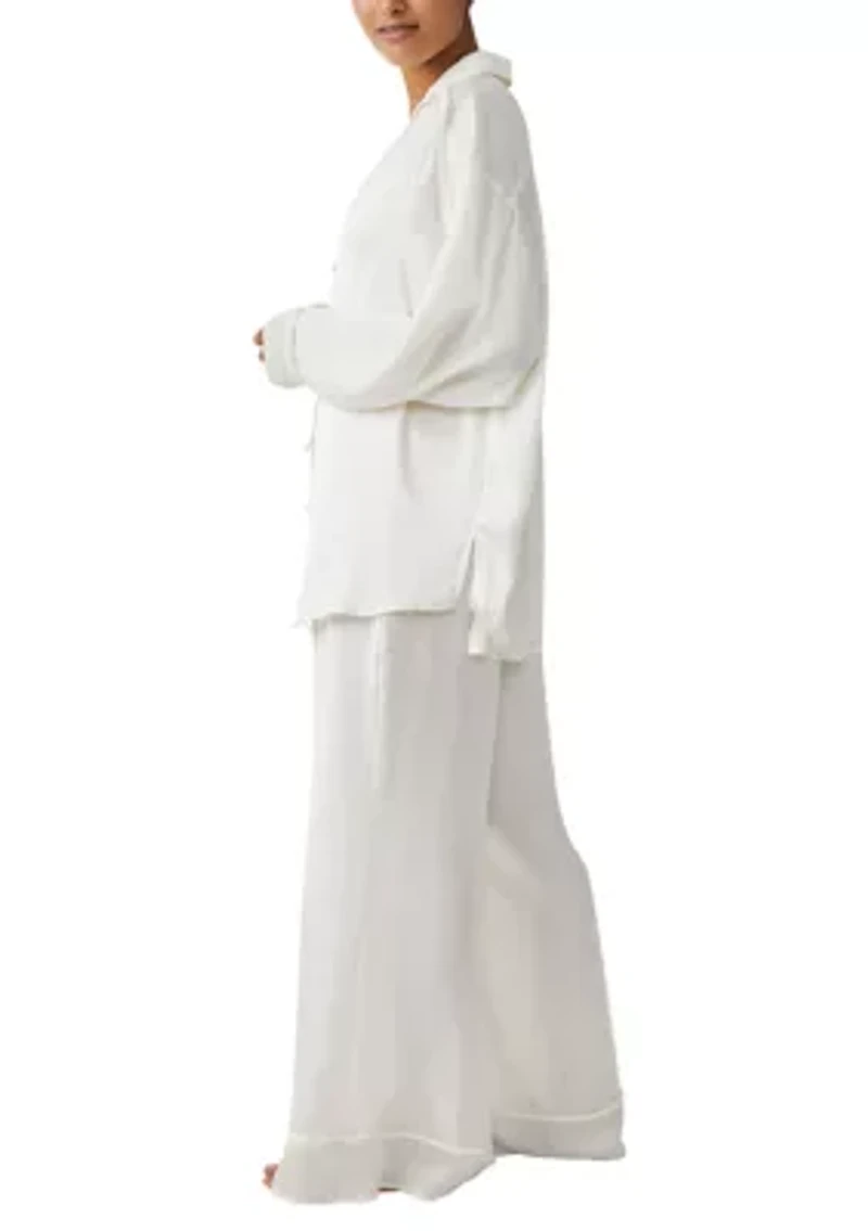 Dreamy Days Solid Pajama Set