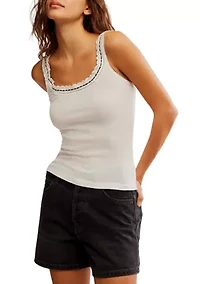 Only You Pointelle Tank Top