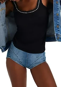 Only You Pointelle Tank Top
