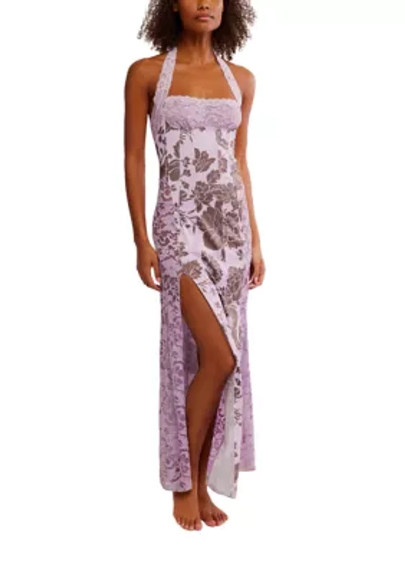 Love You Most Printed Maxi Slip