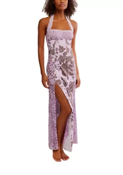 Love You Most Printed Maxi Slip