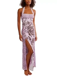 Love You Most Printed Maxi Slip