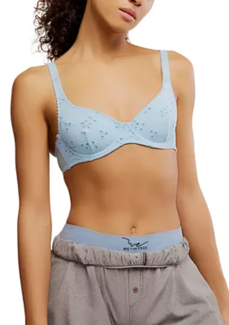 Homegrown Eyelet Underwire Bra