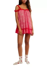 Heartbreaker Dainty Mini Slip Dress