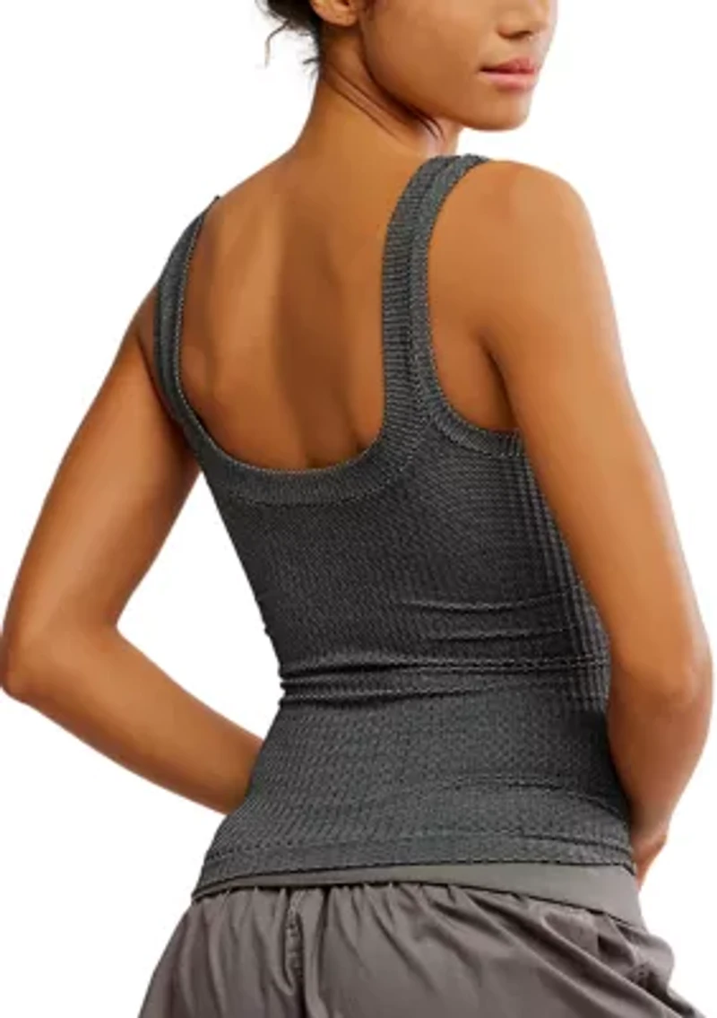 Clean Slate Henley Tank Top