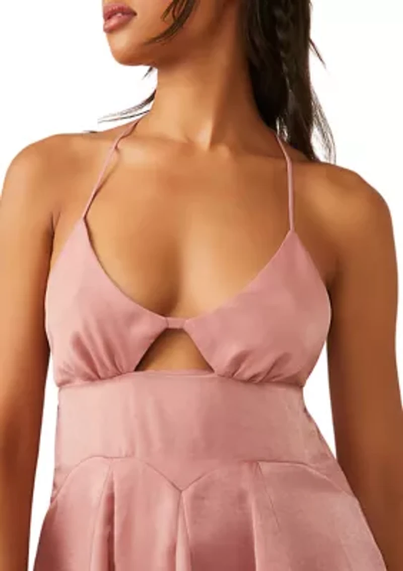 Good Catch Mini Slip Dress