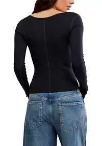 End Game Pointelle Top