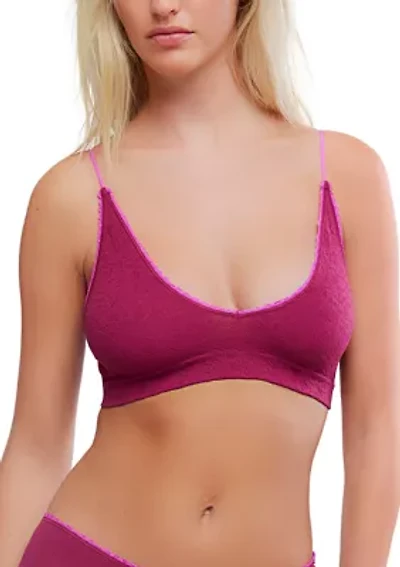 Sweet Point Seamless Longline Bralette