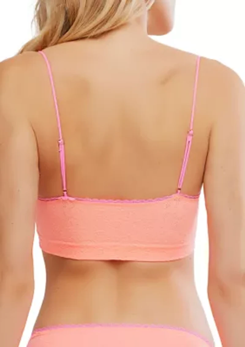 Sweet Point Seamless Longline Bralette
