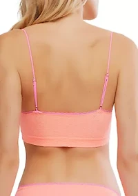 Sweet Point Seamless Longline Bralette