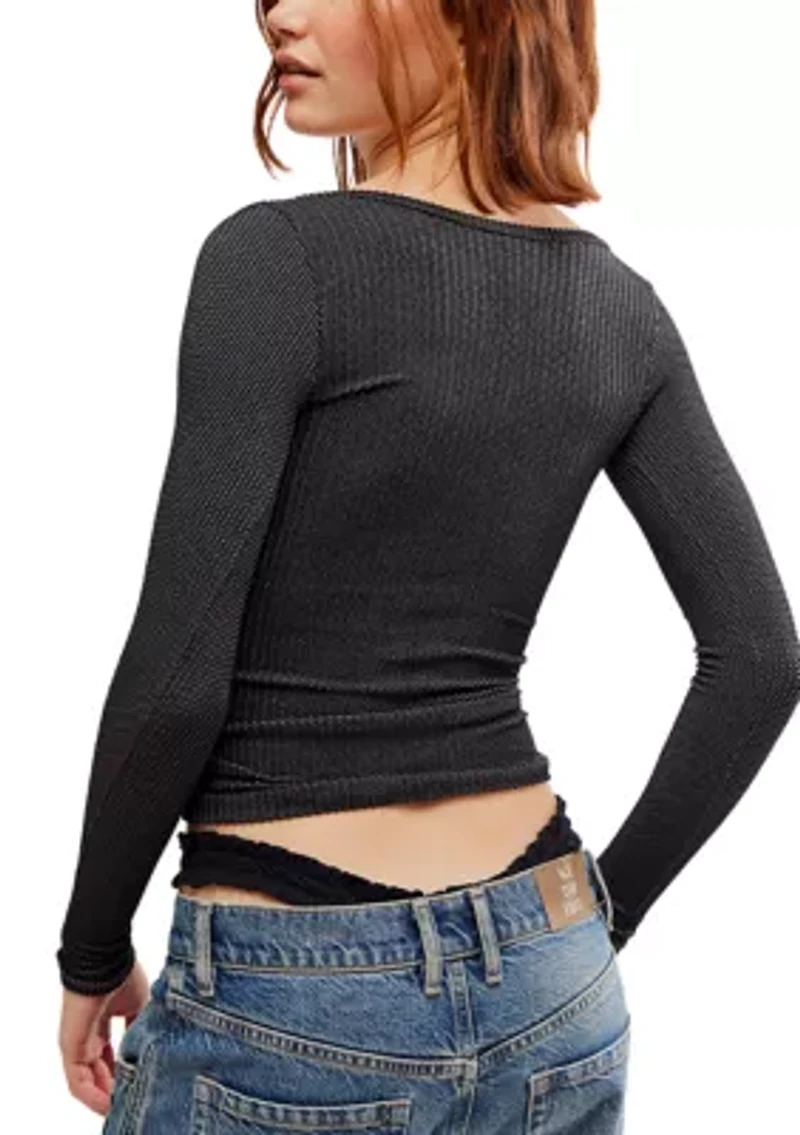 Clean Slate Seamless Layering Top
