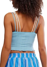 Snap Into It Henley Crop Top