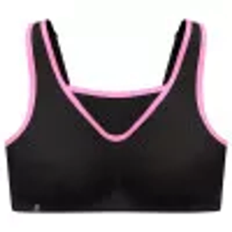 Full Figure Plus No-Bounce Camisole Sports Bra Wirefree #1066