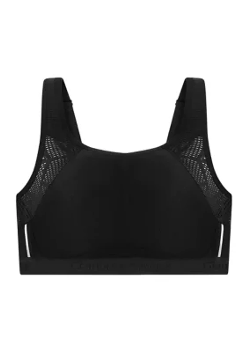 Full Figure Plus No-Sweat Mesh Sports Bra Wirefree #1068